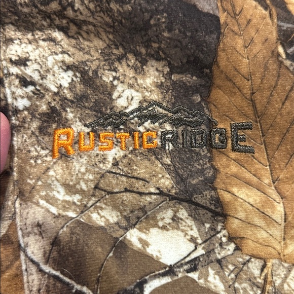 Big Kids Camouflage Hooded Jacket - Picture 5 of 5